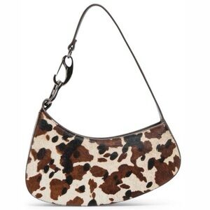 DOLCE VITA Genuine Calf Hair Bag - Cow Print